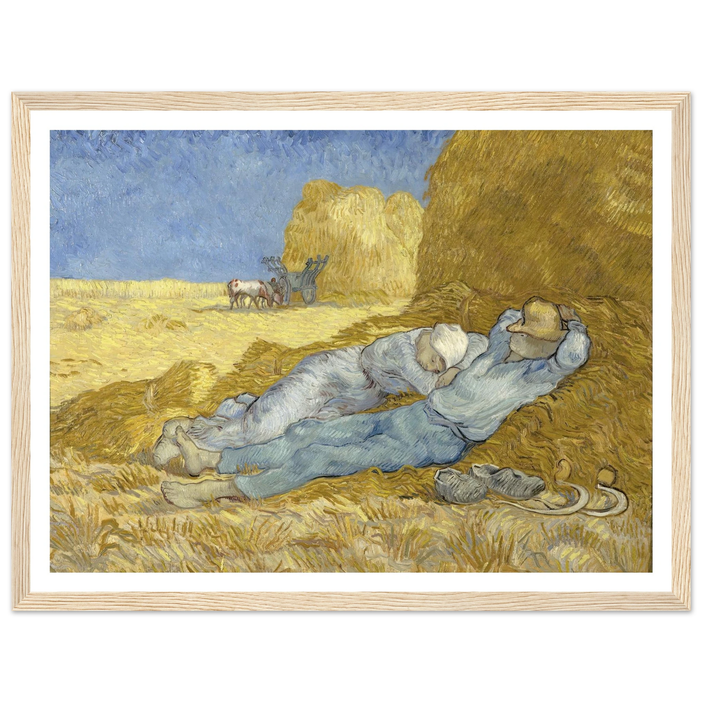 The Siesta (After Millet) Art Print | Vincent van Gogh-Quipham Collections