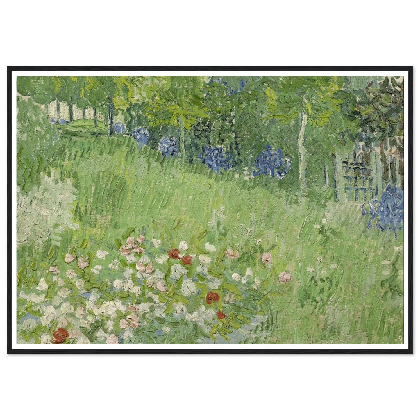 Daubigny’s garden Art Print | Vincent van Gogh-Quipham Collections