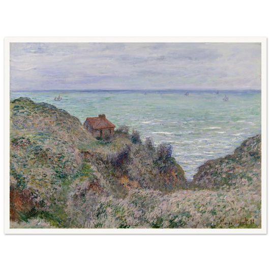 Cabin of the Customs Watch (1882) Art Print | Claude Monet-Quipham Collections