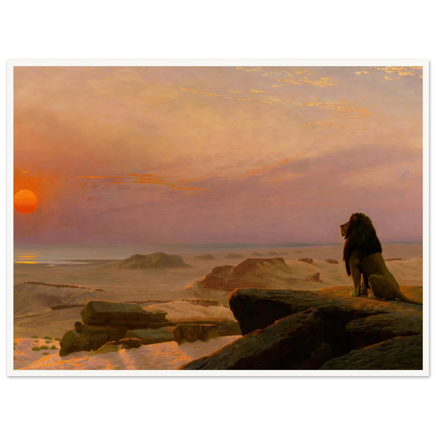 The Two Majesties (Les Deux Majestés) (1883) Art Print | Jean Leon Gerome-Quipham Collections