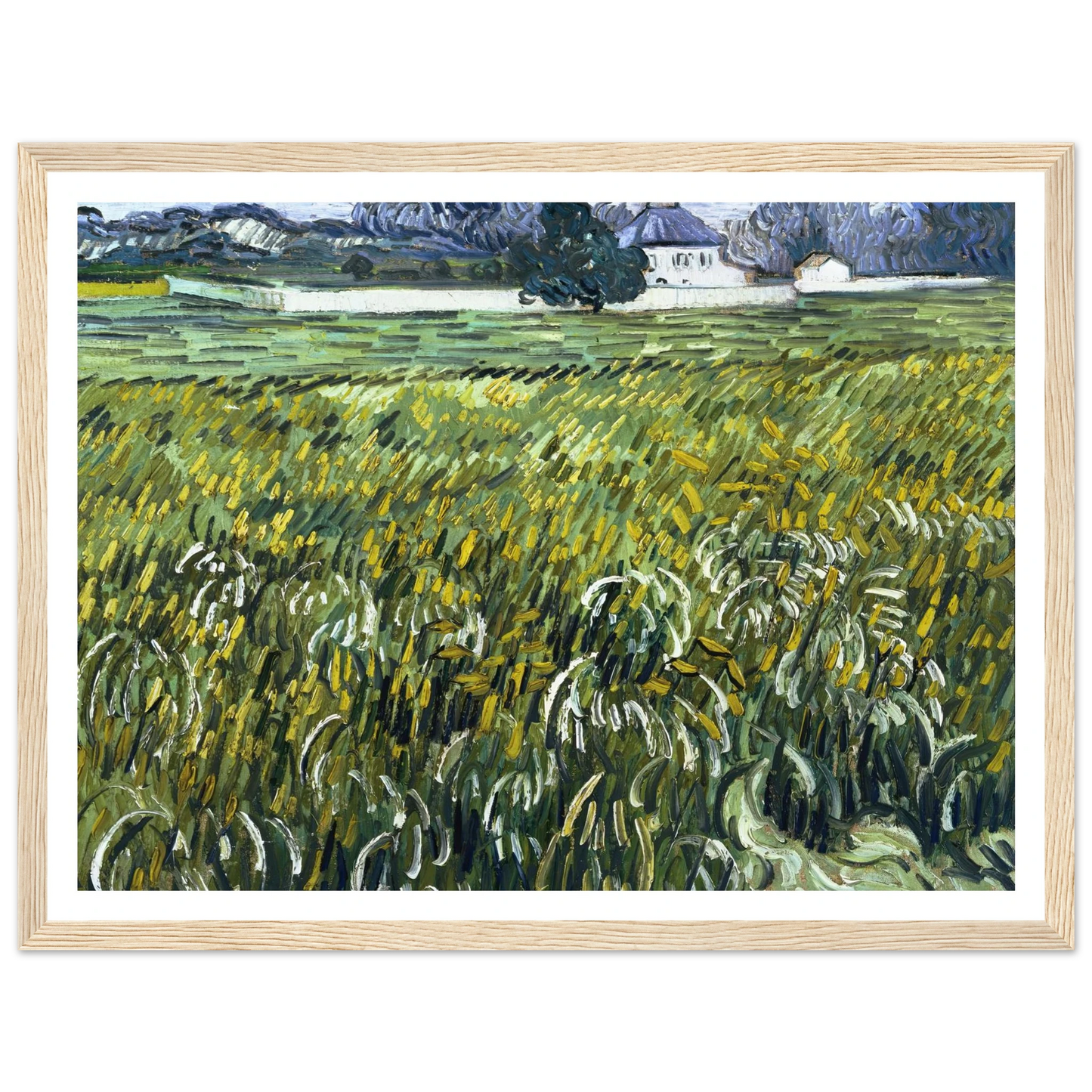 House at Auvers Art Print | Vincent van Gogh-Quipham Collections