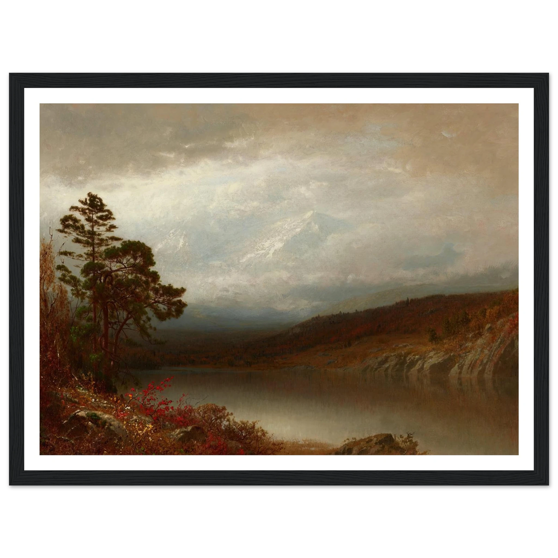 Autumn in the Adirondacks (c. 1872-73) Art Print | Alexander Helwig Wyant-Quipham Collections