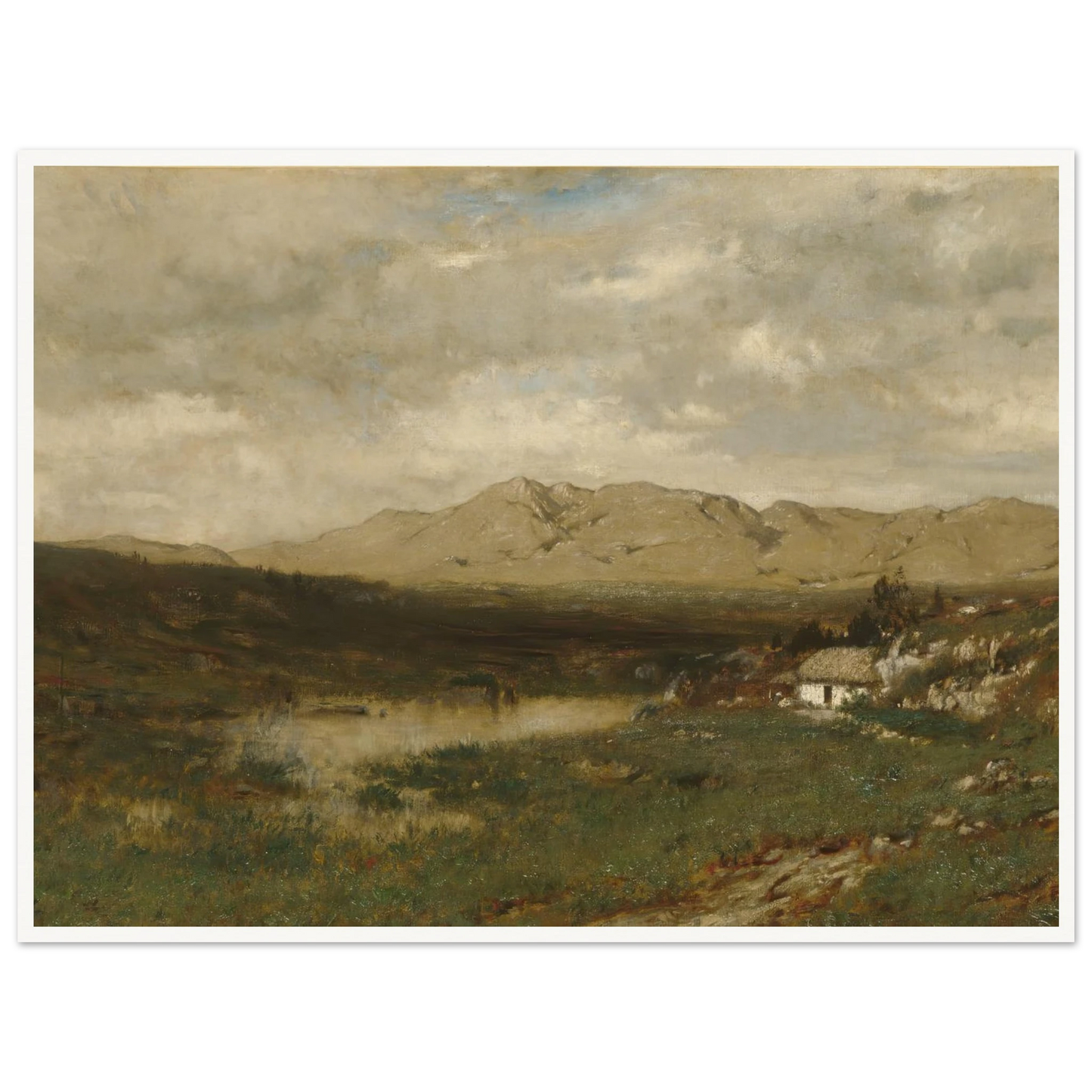 View in County Kerry (ca. 1875) Art Print | Alexander Helwig Wyant-Quipham Collections