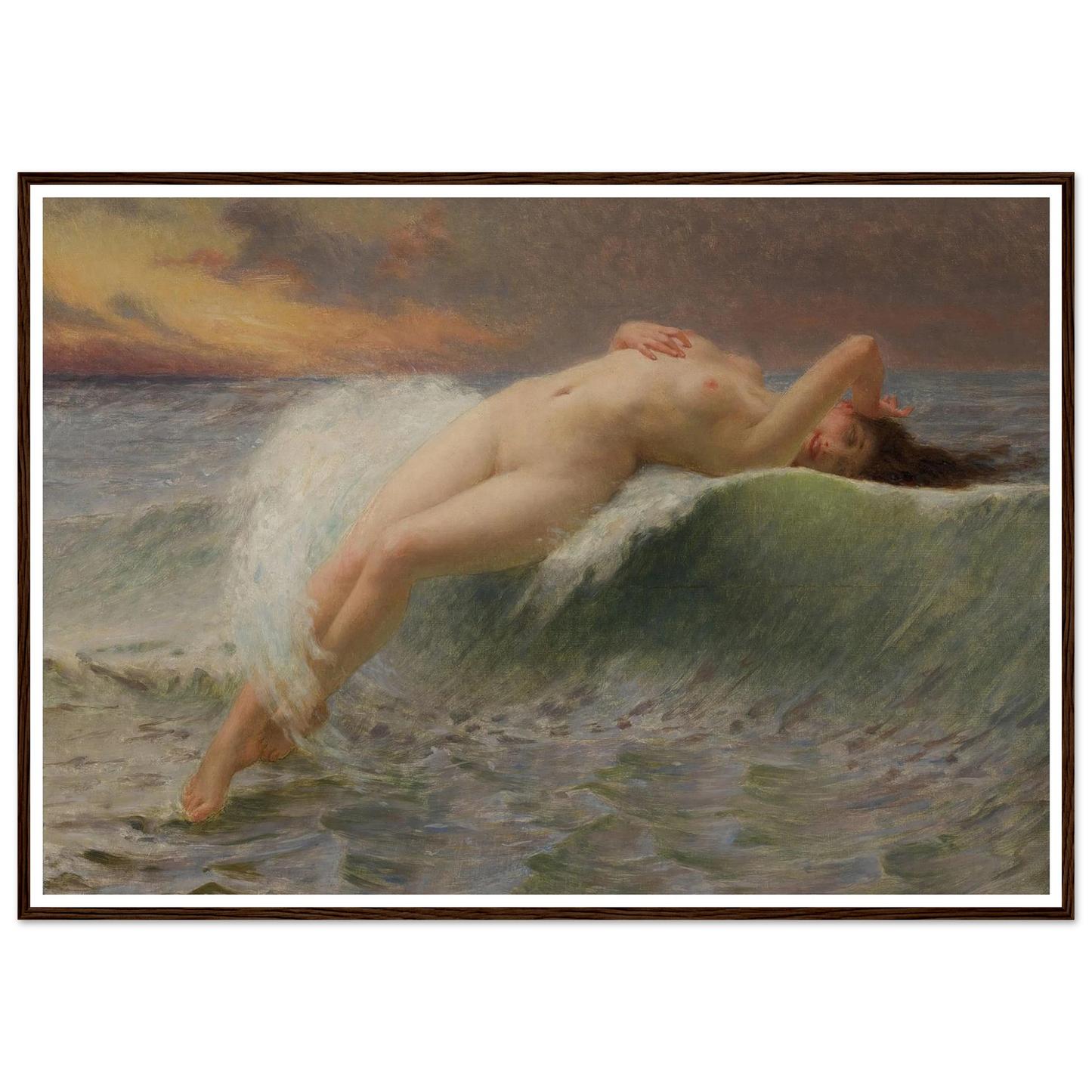 La Vague Art Print | Guillaume Seignac-Quipham Collections