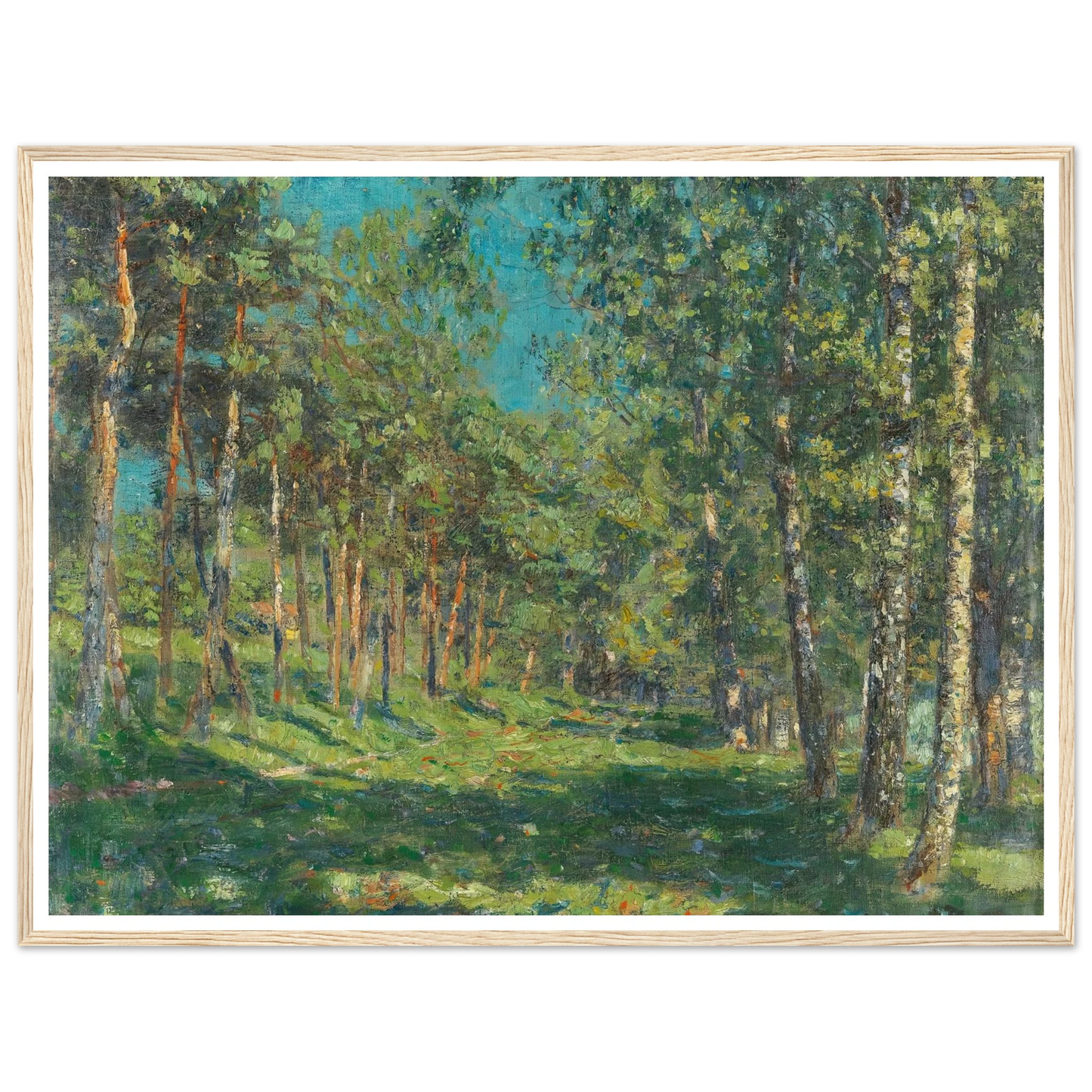 Forest (1900) Art Print | Christian Rohlfs-Quipham Collections