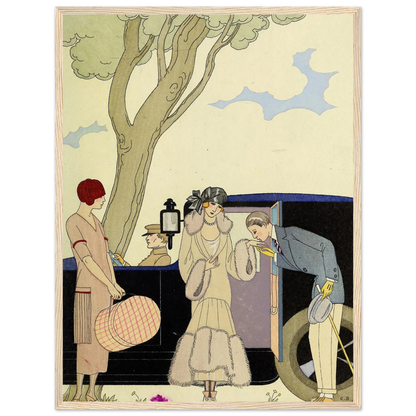 Falbalas et fanfreluches, L’Ensie (1925) Art Print | George Barbier-Quipham Collections