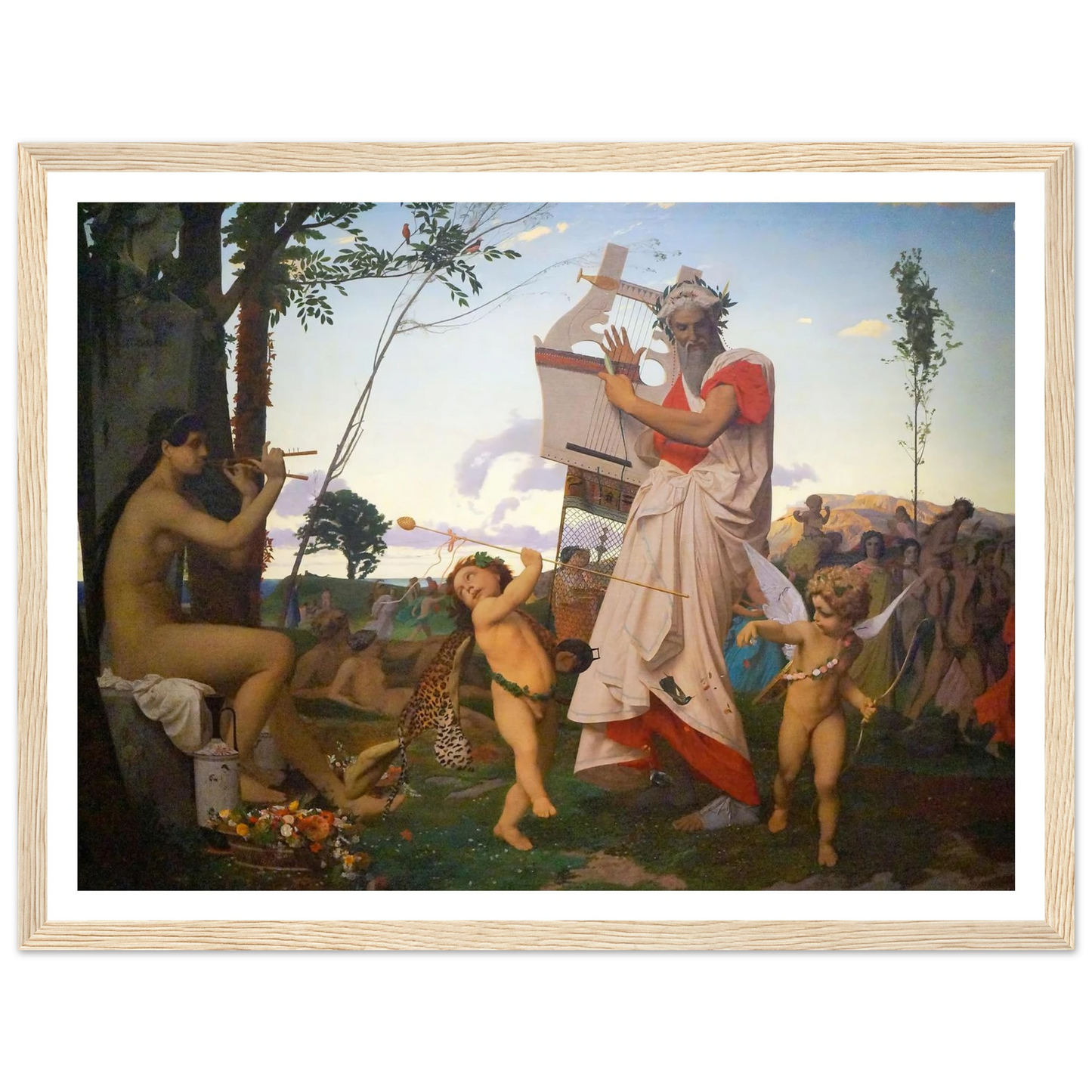 Anacréon Bacchus Et L’amour Art Print | Jean Leon Gerome-Quipham Collections