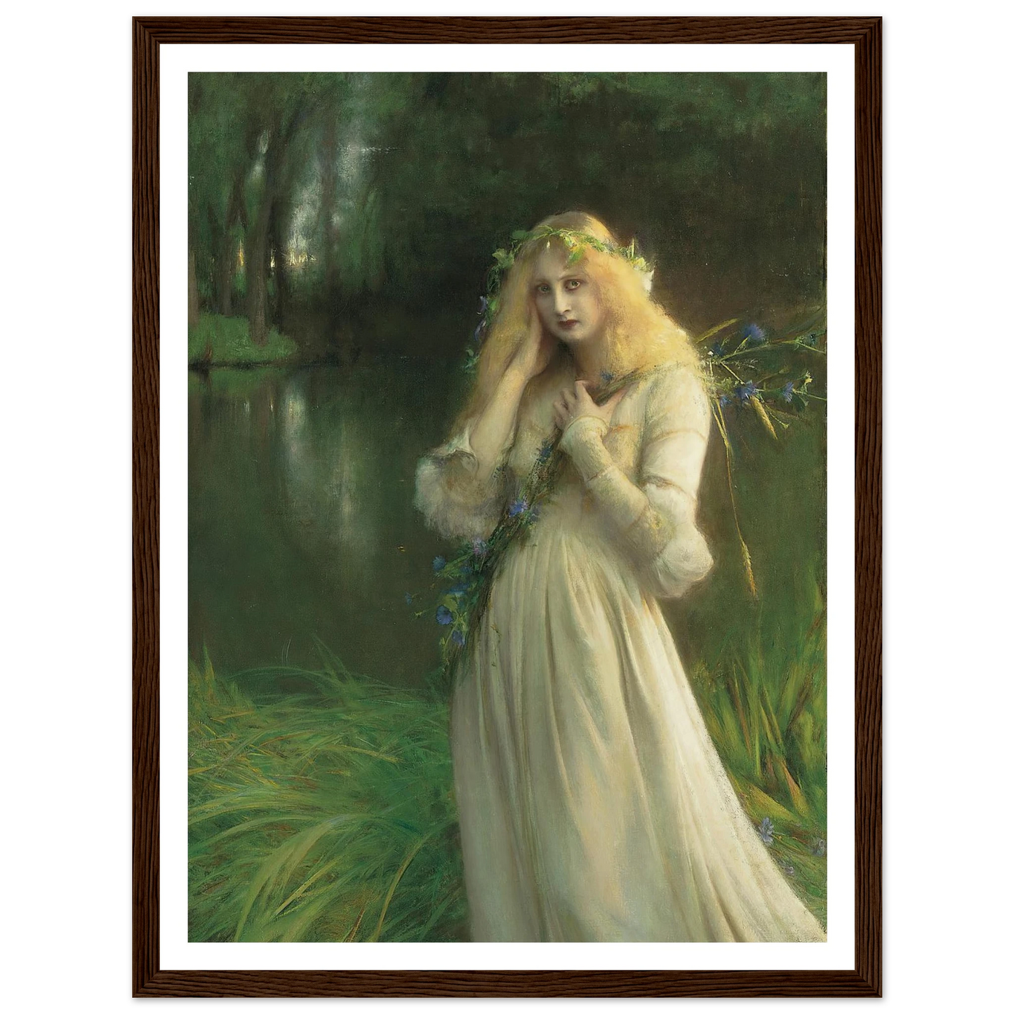 Ophelia (1900) Art Print | Pascal Adolphe Jean Dagnan Bouveret-Quipham Collections