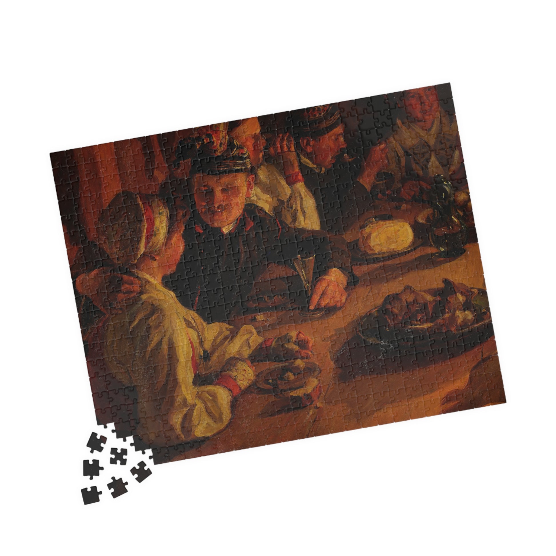 Emerik Stenberg-Julagille i Dalarna Puzzle | Emerik Stenber - - 252 pcs (Horizontal) - 