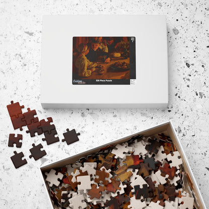 Emerik Stenberg-Julagille i Dalarna Puzzle | Emerik Stenber - - 252 pcs (Horizontal) - 