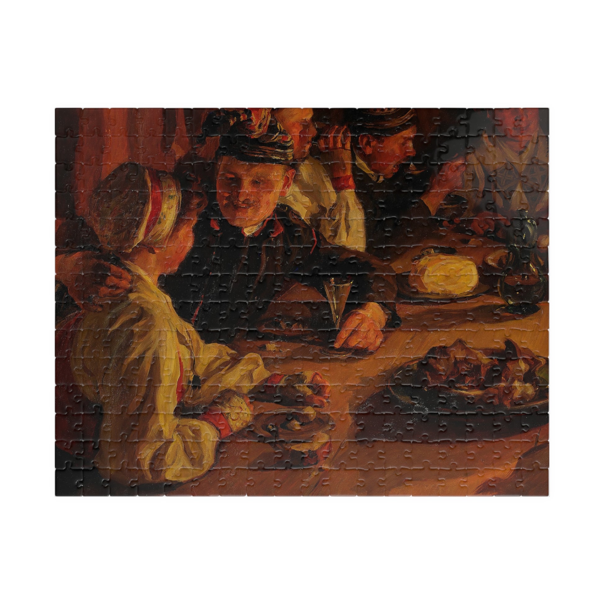 Emerik Stenberg-Julagille i Dalarna Puzzle | Emerik Stenber - - 252 pcs (Horizontal) - 