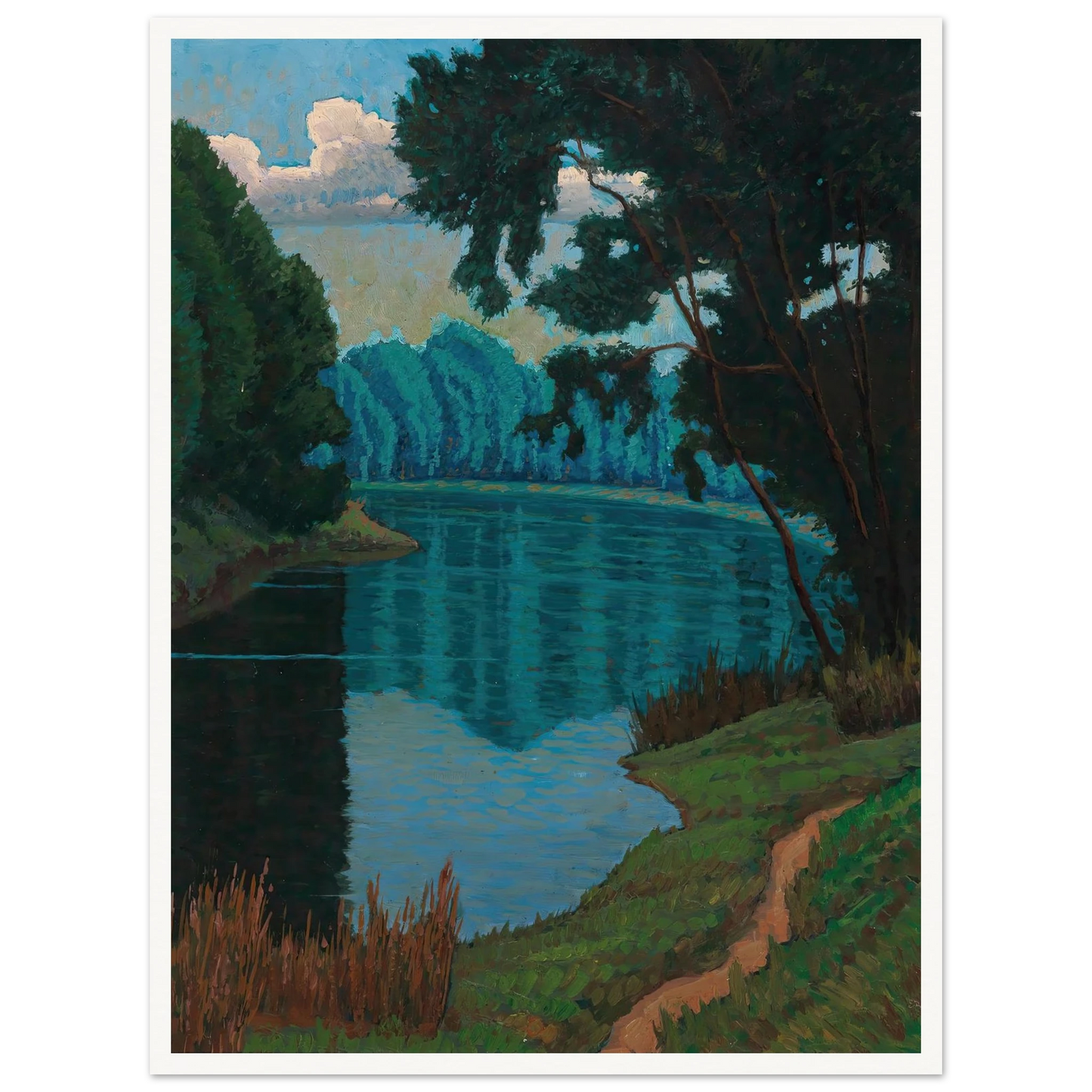 Engllacke Art Print | Max Kahrer - Framed Poster - 30x40 cm / 12x16″ - Black frame