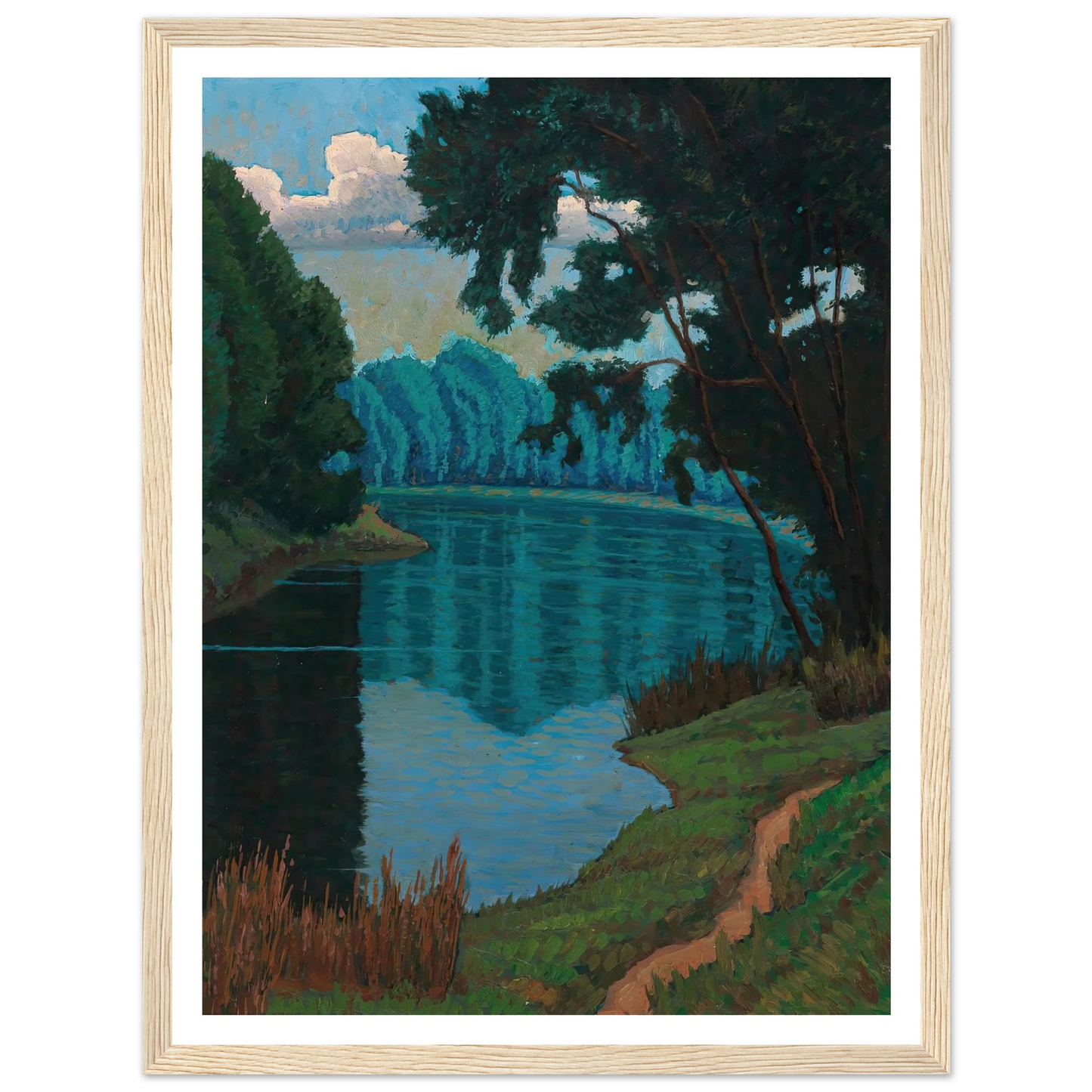 Engllacke Art Print | Max Kahrer - Framed Poster - 30x40 cm / 12x16″ - Black frame