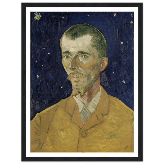 Eugène Boch (1888) Art Print | Vincent van Gogh - Framed Poster - 30x40 cm / 12x16″ - Black frame