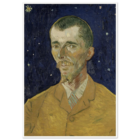 Eugène Boch (1888) Art Print | Vincent van Gogh - Framed Poster - 30x40 cm / 12x16″ - Black frame