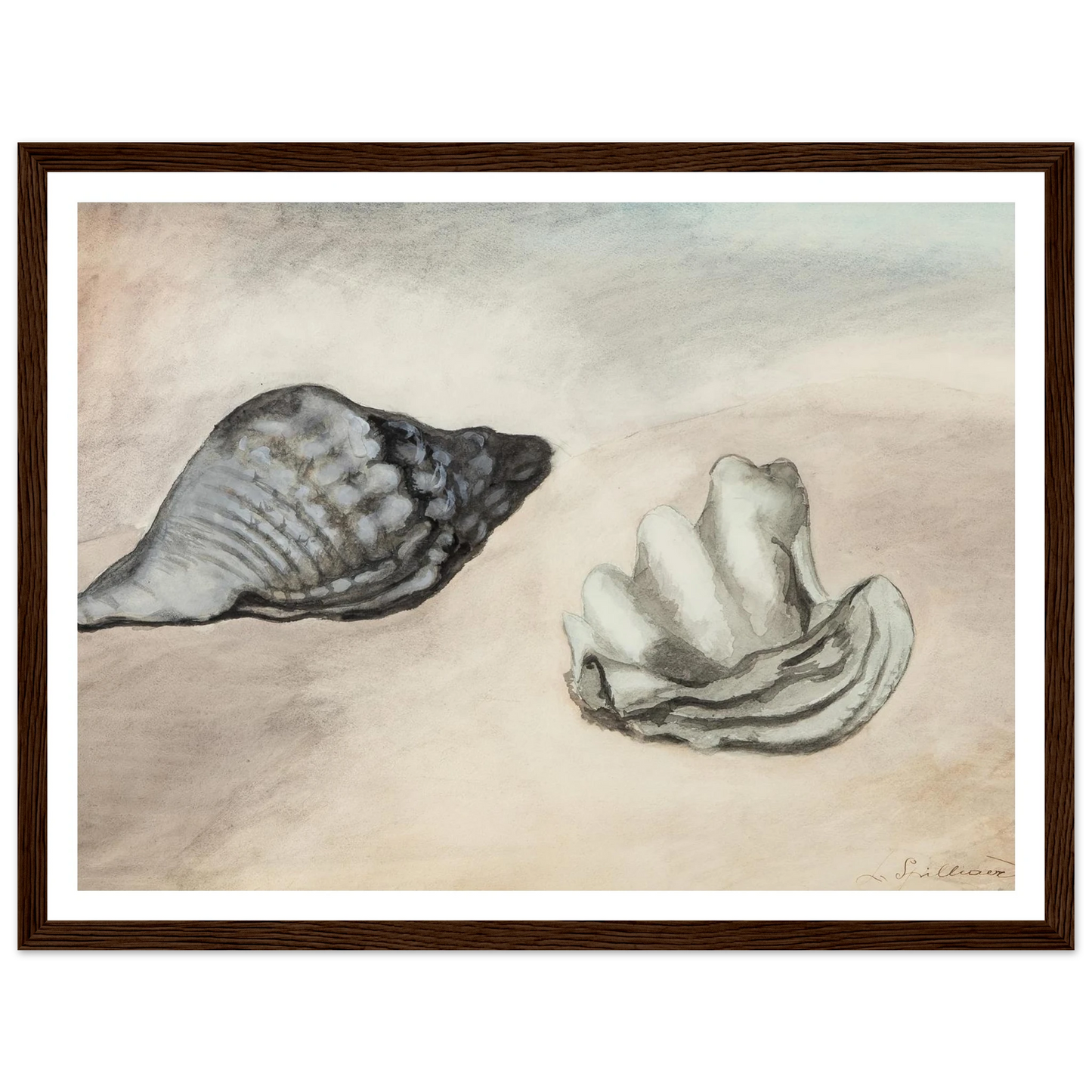 Coquillages (1933) Art Print | Leon Spilliaert-Quipham Collections