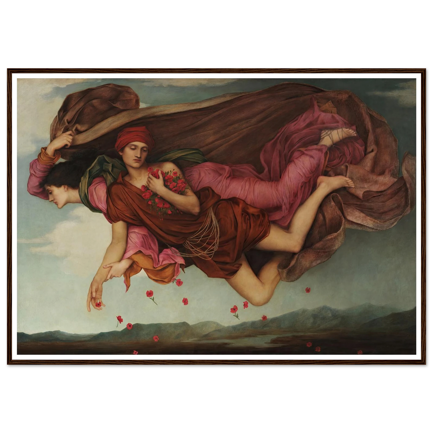 Night and Sleep (1878) Art Print | Evelyn de Morgan-Quipham Collections