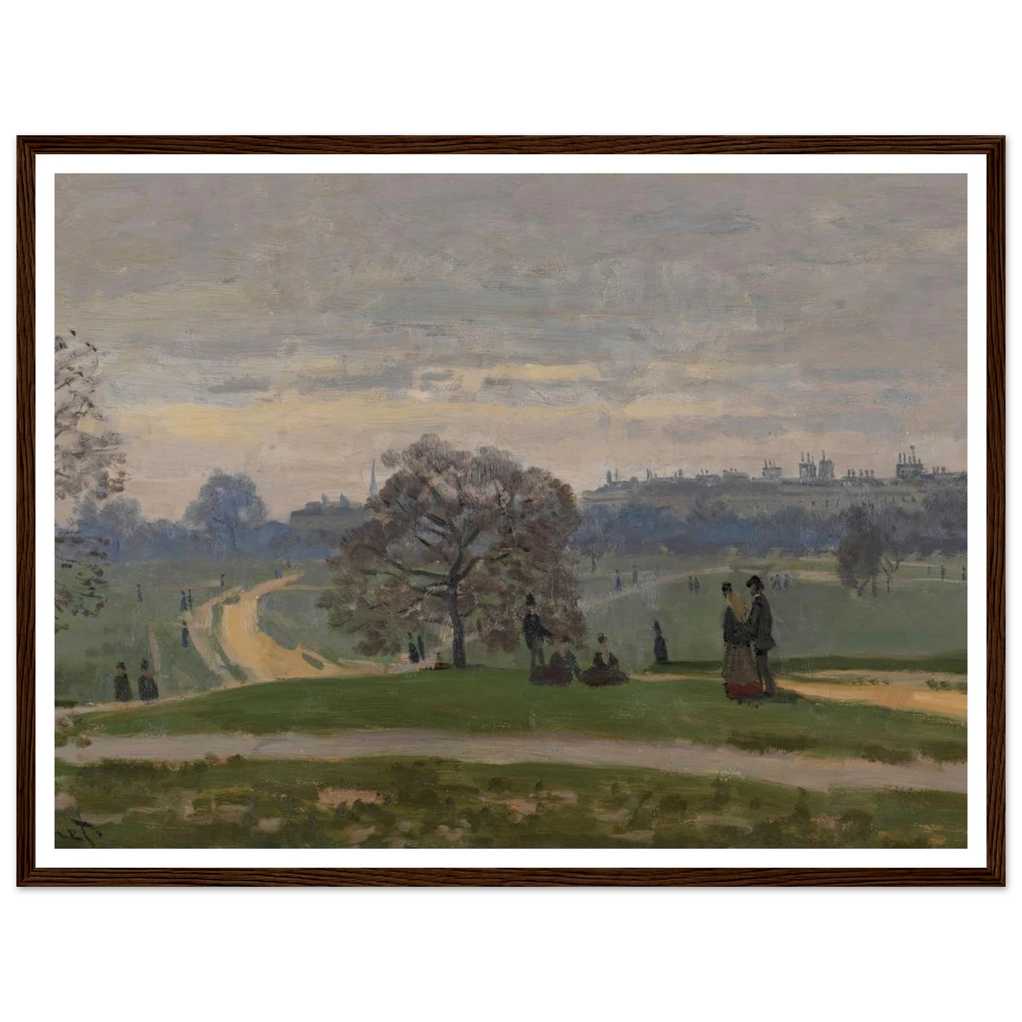 Hyde Park, London (circa 1871) Art Print | Claude Monet-Quipham Collections