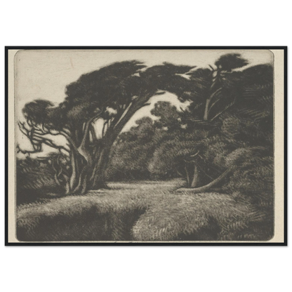 Cypress Bower (1920) Art Print | Ernest Haskell-Quipham Collections
