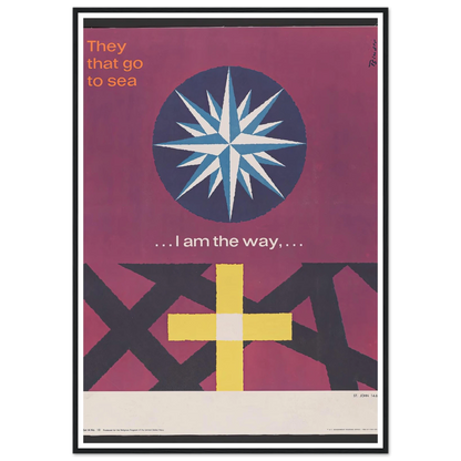I am the way… St. John 14_6 (1963) Art Print | Joseph Binder-Quipham Collections