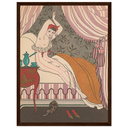 La Belle Matineuse (1914) Art Print | George Barbier-Quipham Collections