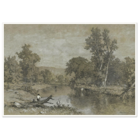 Milton, New York (ca. 1856) Art Print | George Inness-Quipham Collections