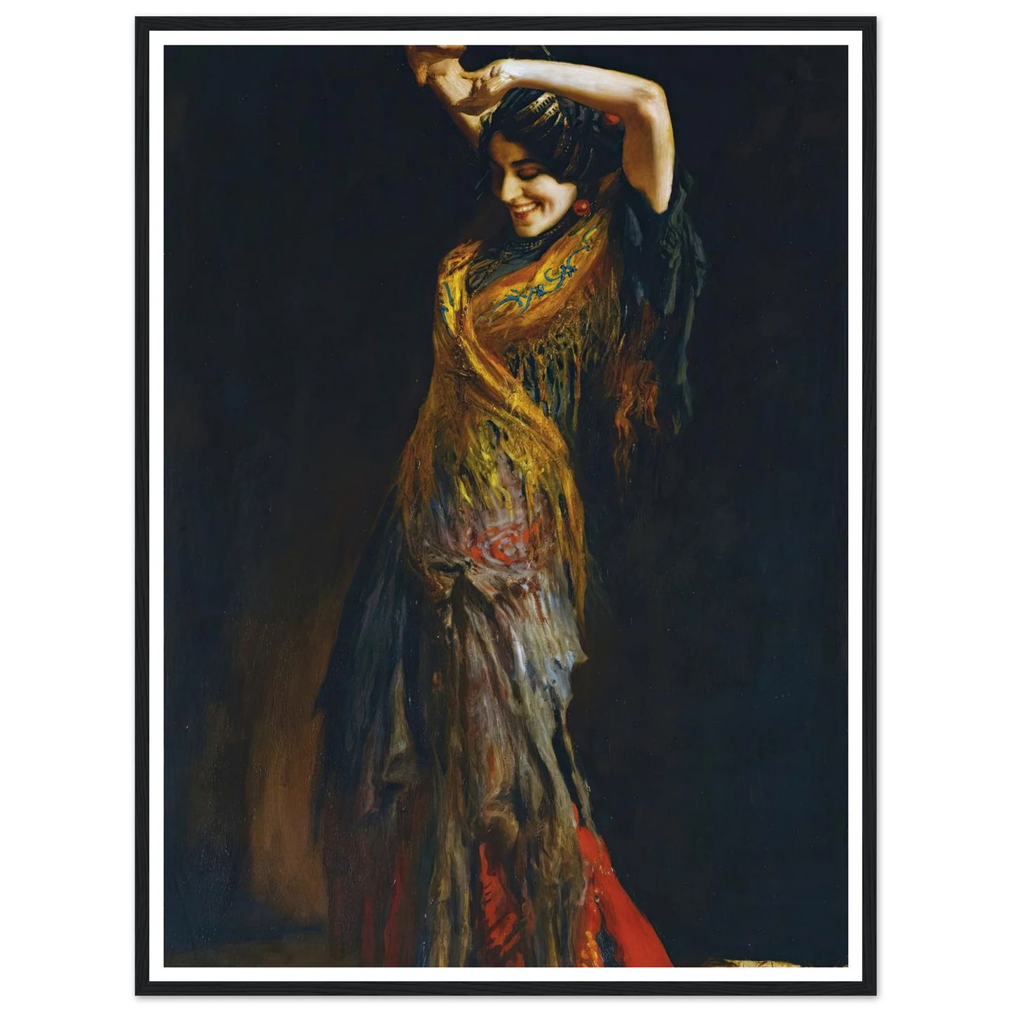 The Flamenco Dancer Art Print | Leopold Schmutzler-Quipham Collections