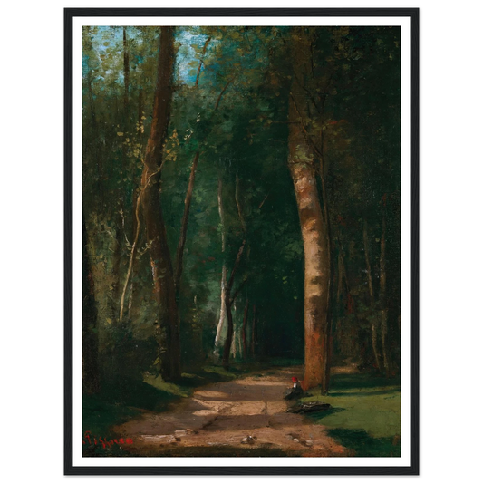 Allée Dans Une Fôret Art Print | Camille Pissarro-Quipham Collections