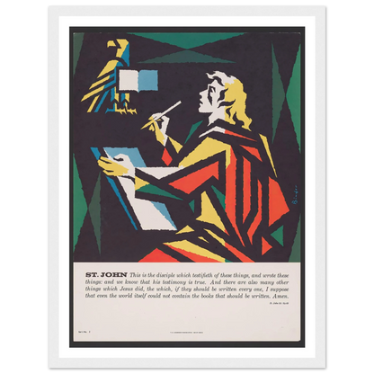 St. John (1962) Art Print | Joseph Binder-Quipham Collections