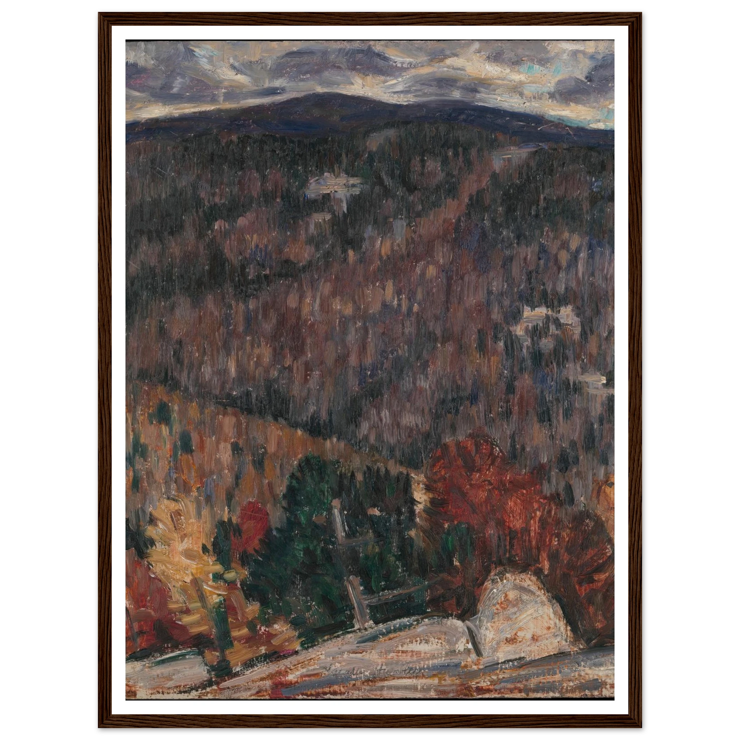Landscape No. 25 (circa 1908–9) Art Print | Marsden Hartley-Quipham Collections