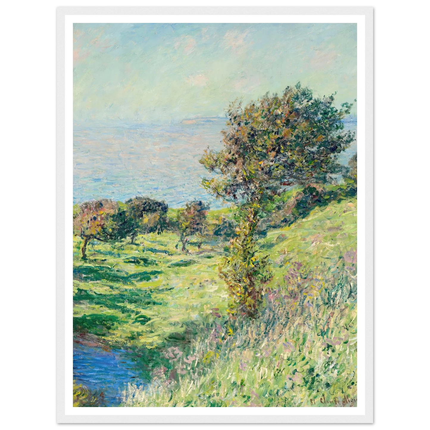 Coup de vent (1881) Art Print | Claude Monet-Quipham Collections