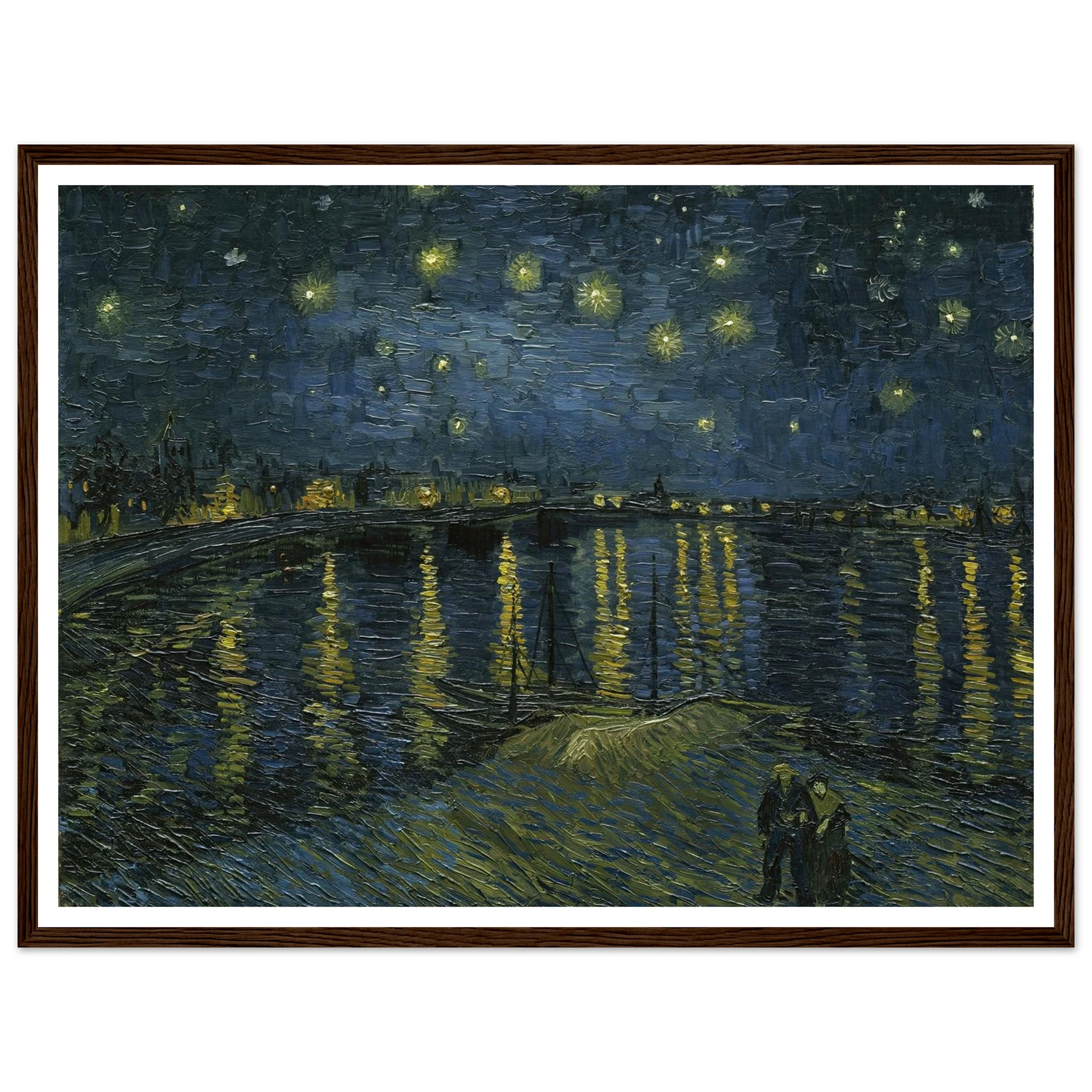 Starry Night Art Print | Vincent van Gogh-Quipham Collections
