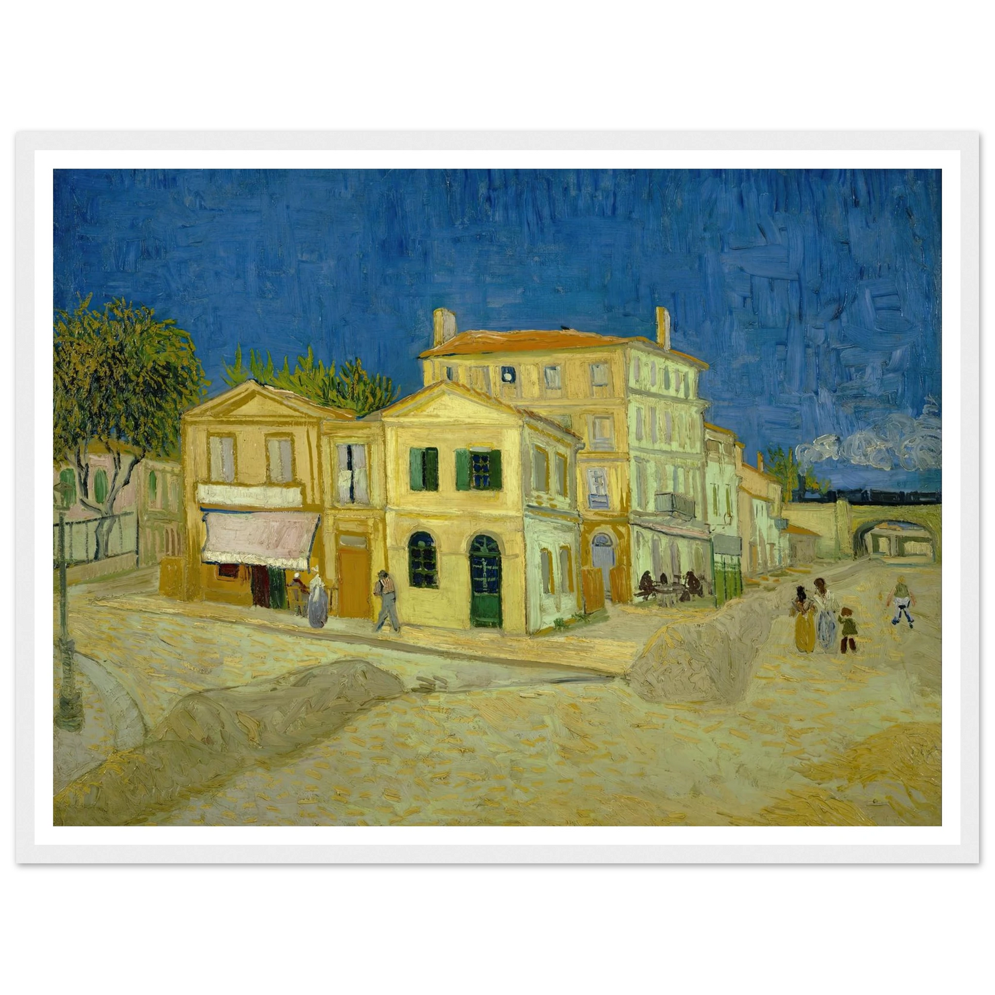 The yellow house (`The street’) Art Print | Vincent van Gogh-Quipham Collections