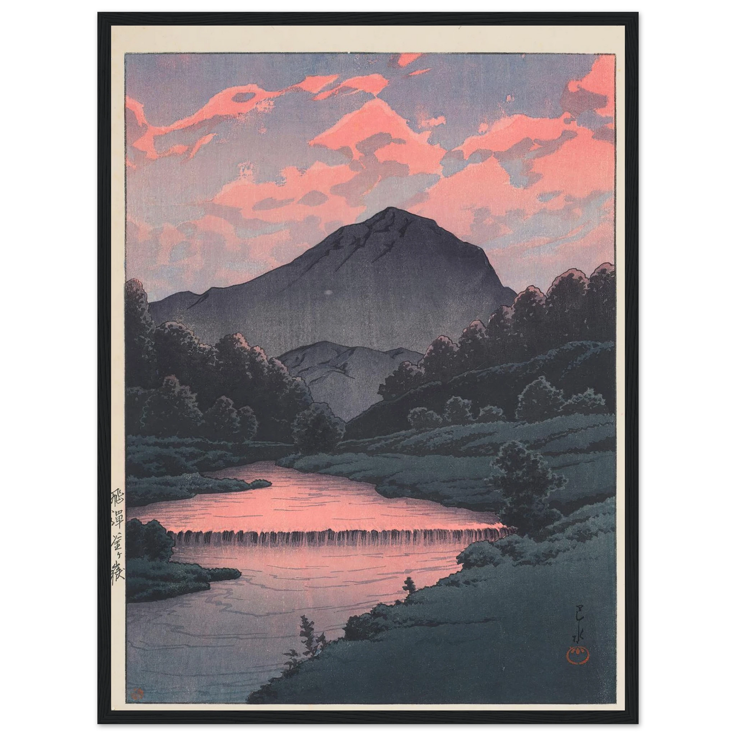 Hida Kamagadake (Mount Kamaga, Hida) (1933) Art Print | Kawase Hasui-Quipham Collections