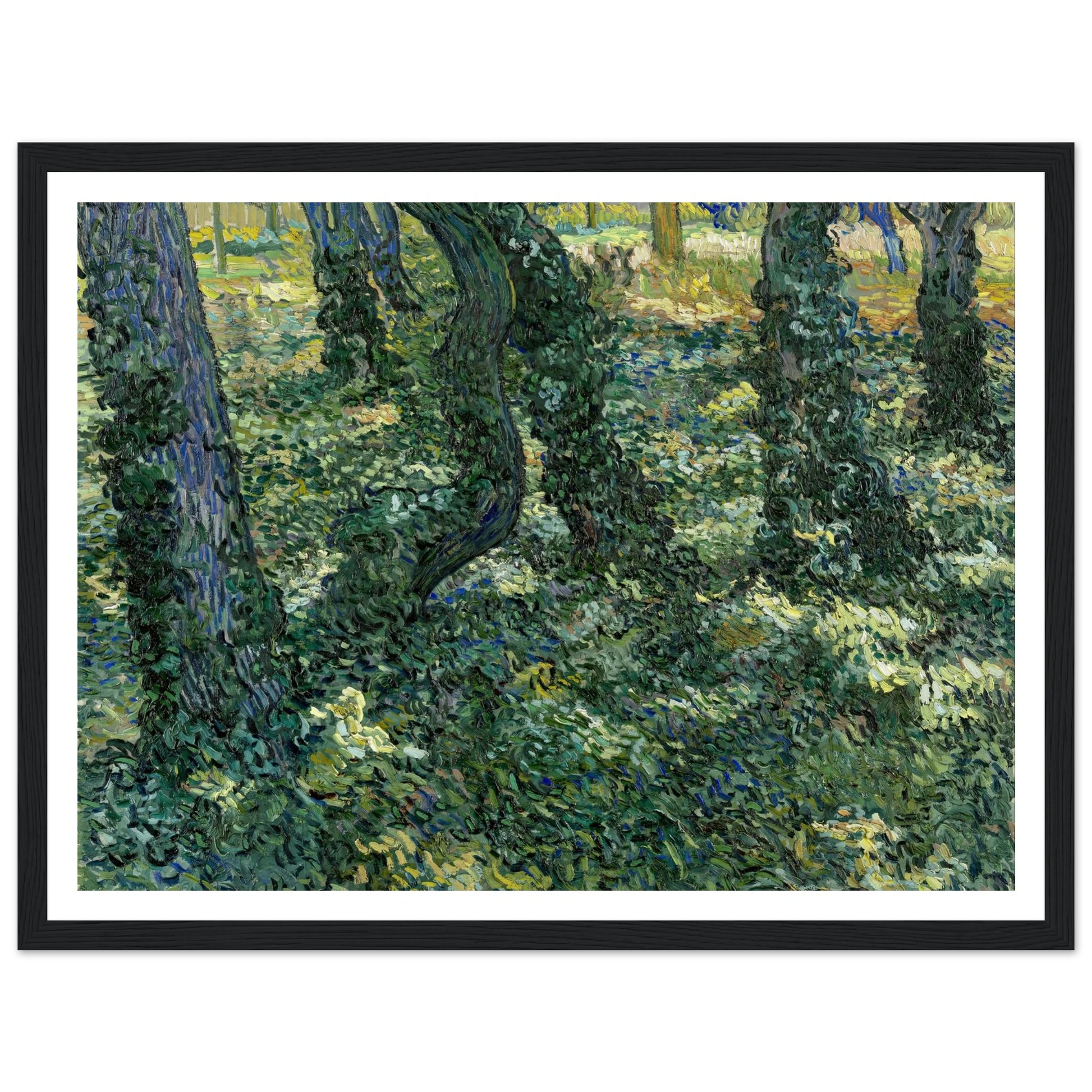 Undergrowth Art Print | Vincent van Gogh-Quipham Collections