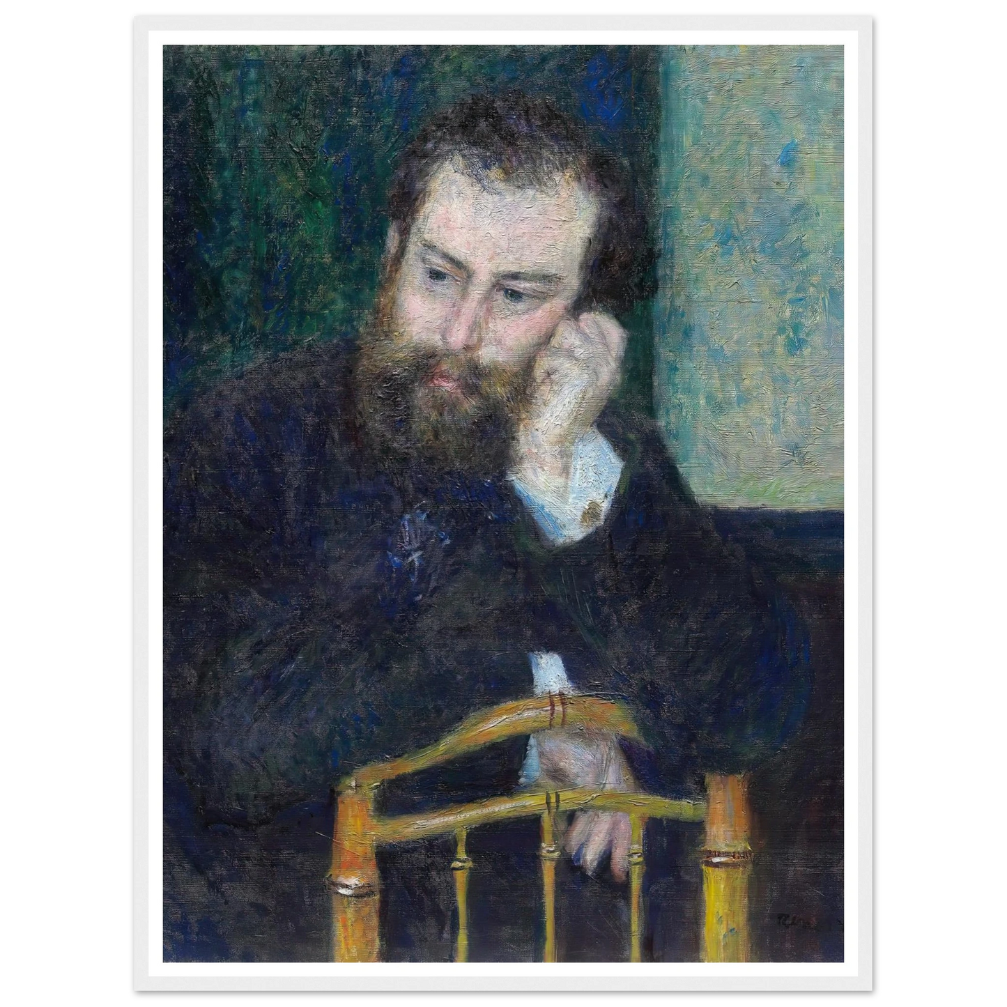 Alfred Sisley (1876) Art Print | Pierre Auguste Renoir-Quipham Collections