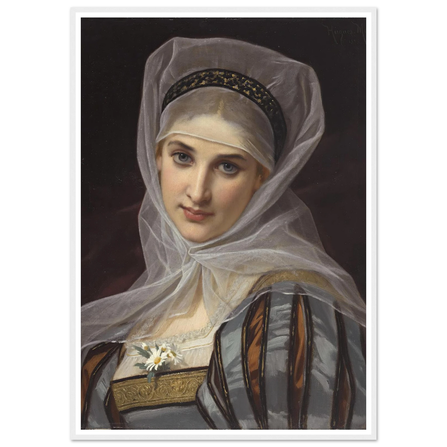 Marguerite (1878) Art Print | Hugues Merle-Quipham Collections