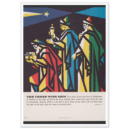 The three wise men (1962) Art Print | Joseph Binder-Quipham Collections