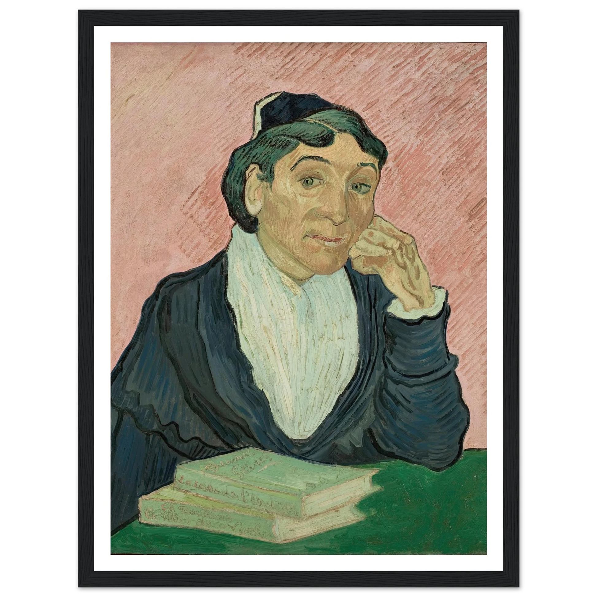 The Woman from Arles (1890) Art Print | Vincent van Gogh-Quipham Collections