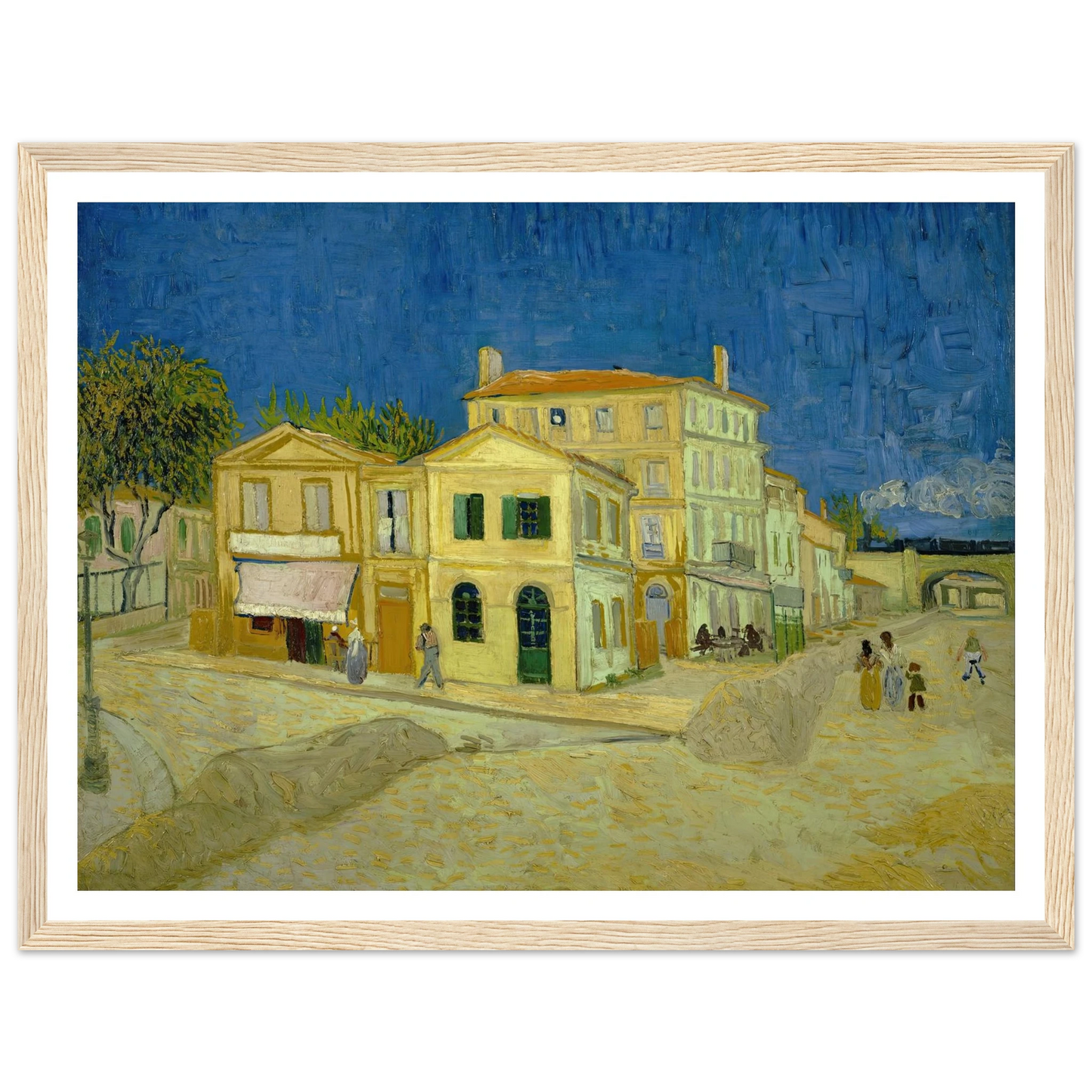 The yellow house (`The street’) Art Print | Vincent van Gogh-Quipham Collections