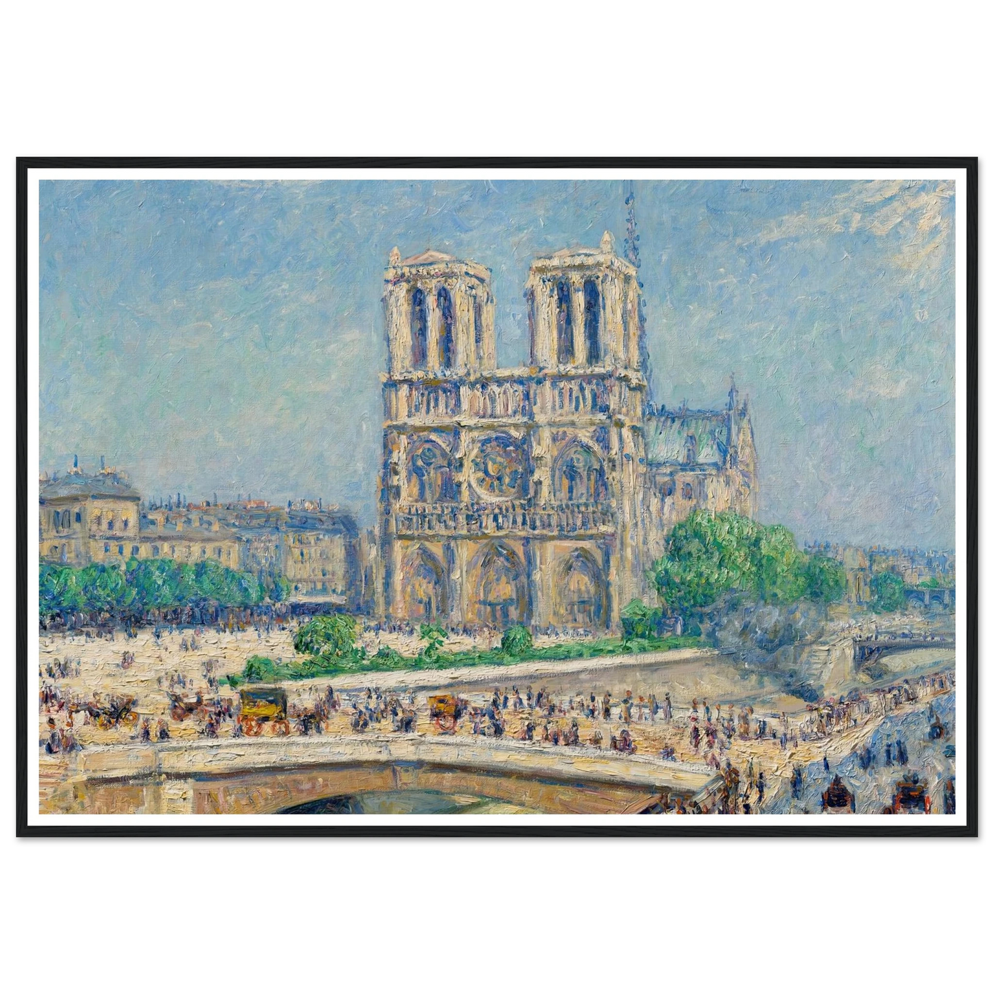 Notre-Dame, effet de soleil (1906) Art Print | Francis Picabia-Quipham Collections