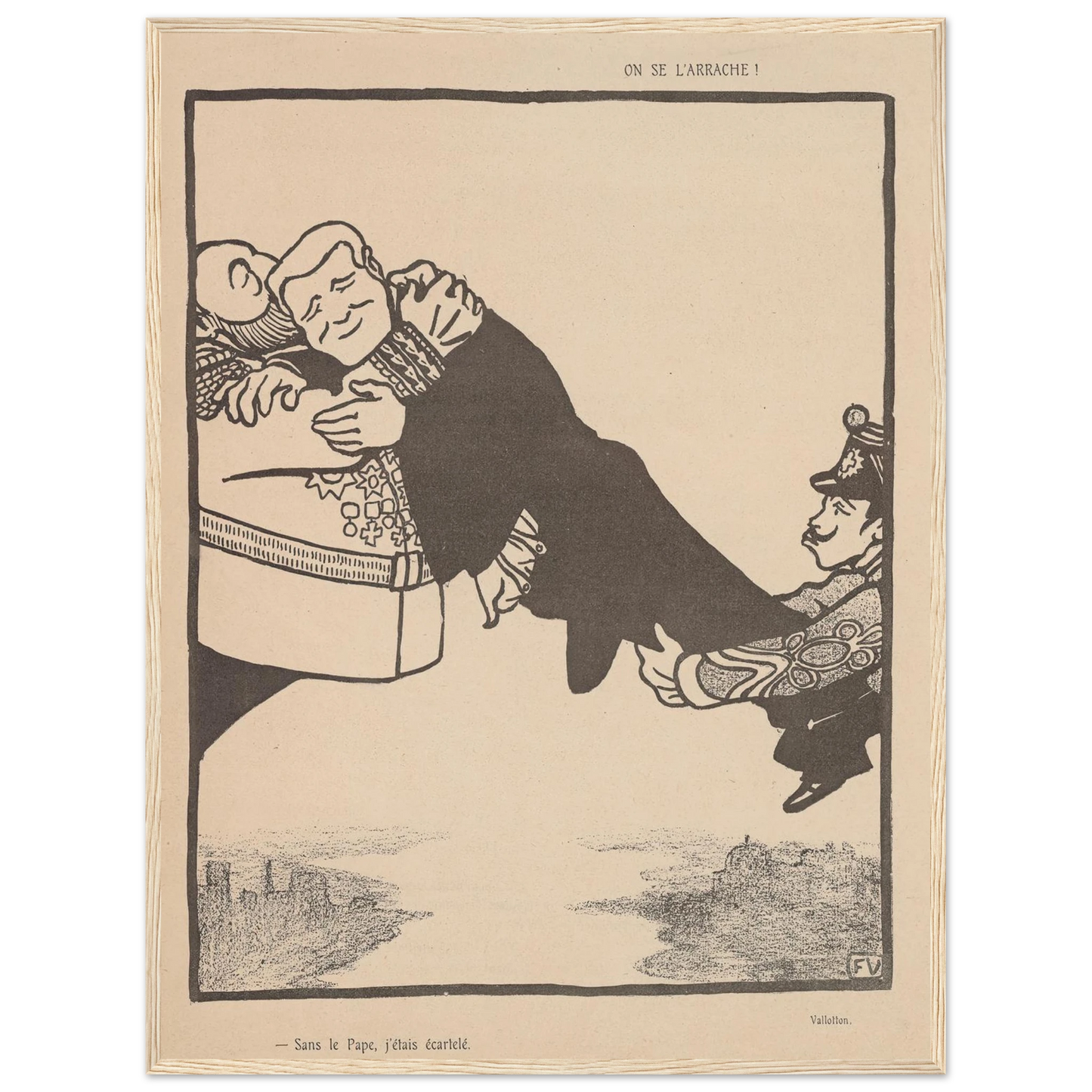 25 juillet 1903. Art Print | Felix Vallotton-Quipham Collections