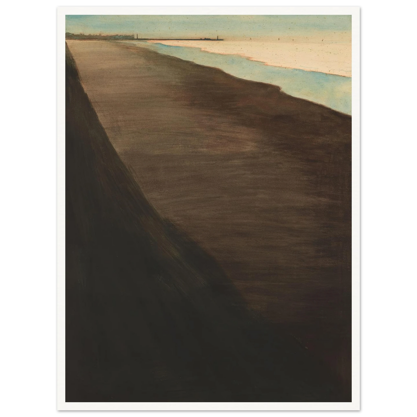 Het strand (1908) Art Print | Leon Spilliaert-Quipham Collections