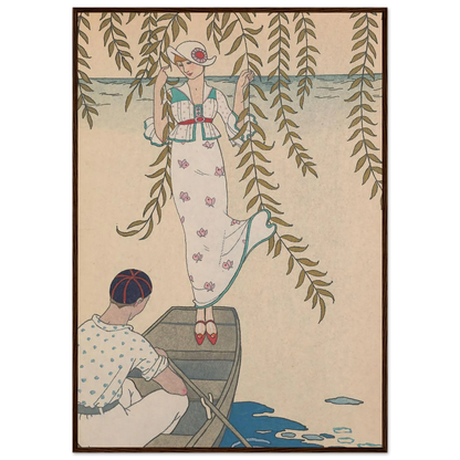 Midi Sur L’eau (1914) Art Print | George Barbier-Quipham Collections