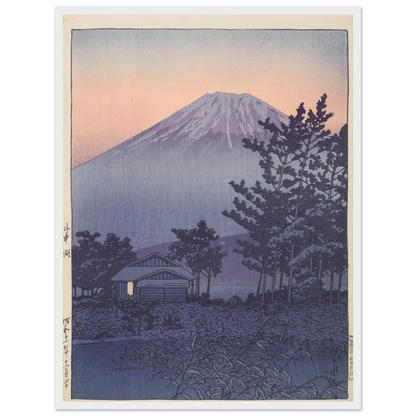 Yamanakako (Lake Yamanaka) (1936) Art Print | Kawase Hasui-Quipham Collections
