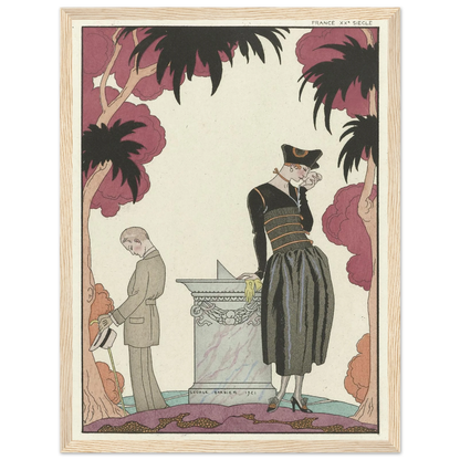 Le Cadran Solaire (1921) Art Print | George Barbier-Quipham Collections