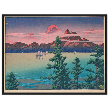 Hizen, Mount Unzen (1927) Art Print | Kawase Hasui-Quipham Collections