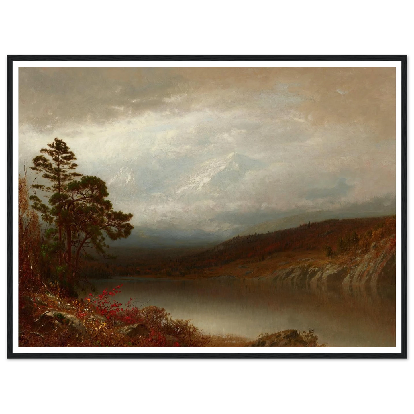 Autumn in the Adirondacks (c. 1872-73) Art Print | Alexander Helwig Wyant-Quipham Collections