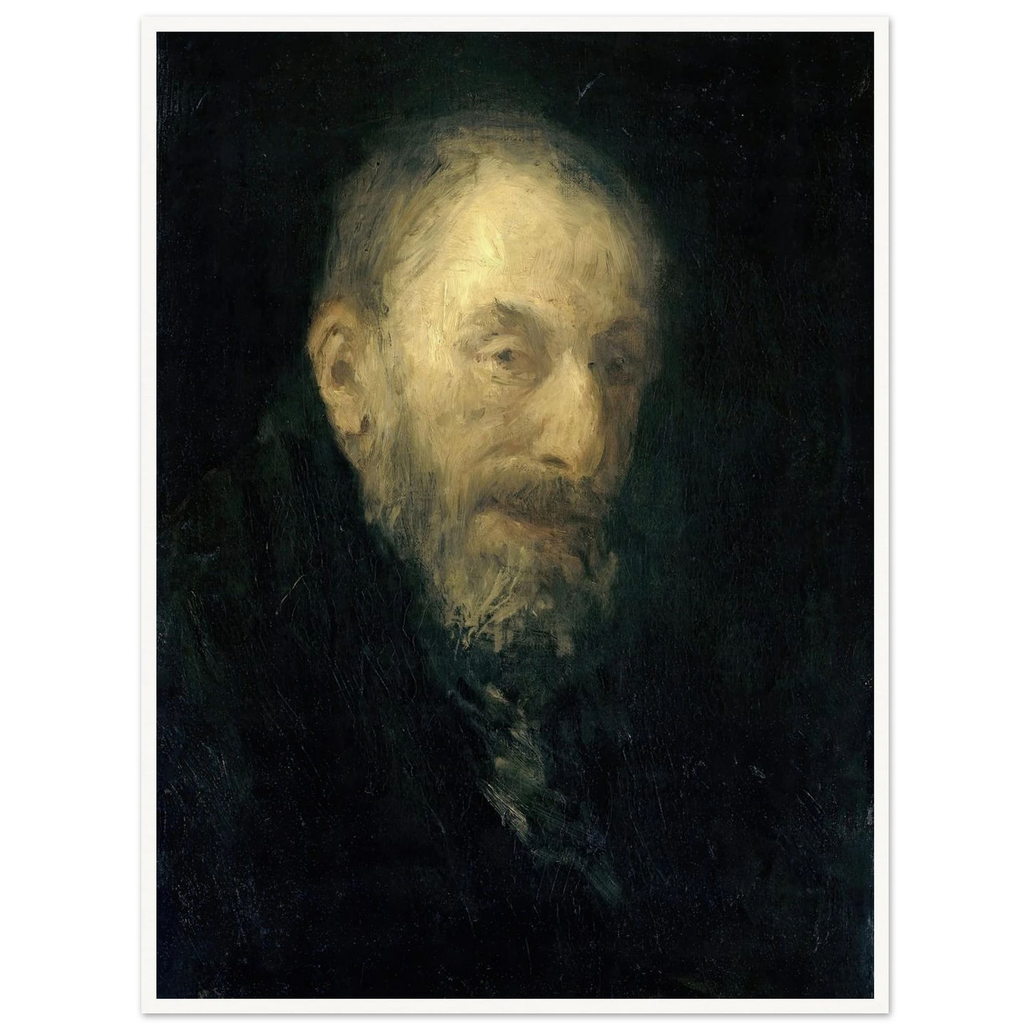 ‘Old Isaac’ (1896) Art Print | Jozef Israels-Quipham Collections