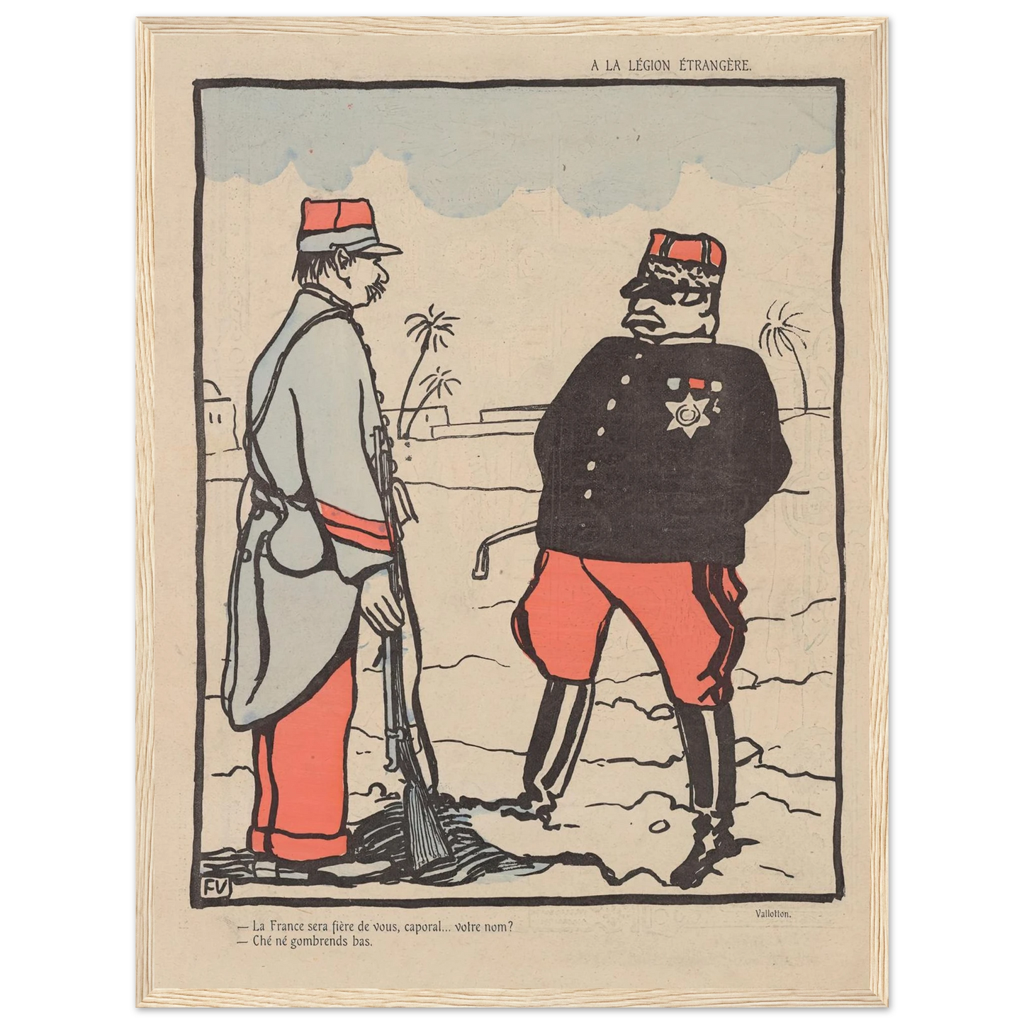 20 juin 1903 Art Print | Felix Vallotton-Quipham Collections